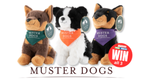 [READER COMPETITION] – WIN the Complete Muster Dogs Toy Collection! 🐶