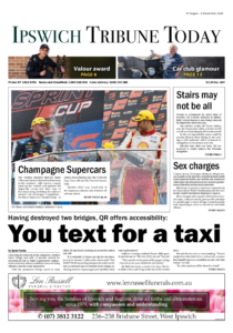Ipswich Tribune Today – 27th August 2026