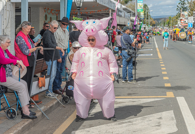 Spring parade in Laidley