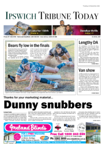 Ipswich Tribune Today – 3rd September 2026