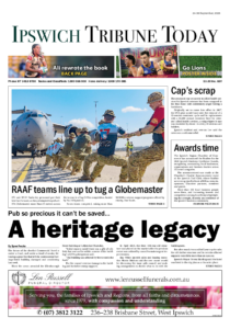 Ipswich Tribune Today – 24th September 2026